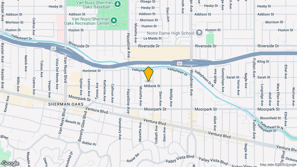 13947 Milbank St Map and Location Details