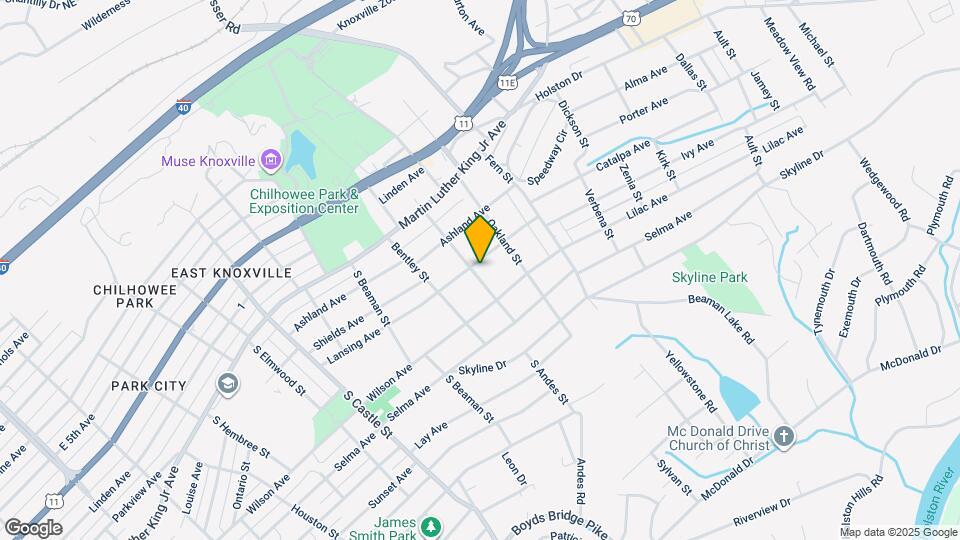 3502 Lansing Ave Mapa y Detalles de la Ubicación