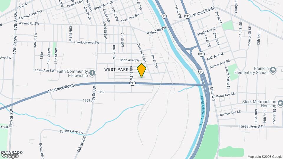 541 Griffith Ave SW Map and Location Details