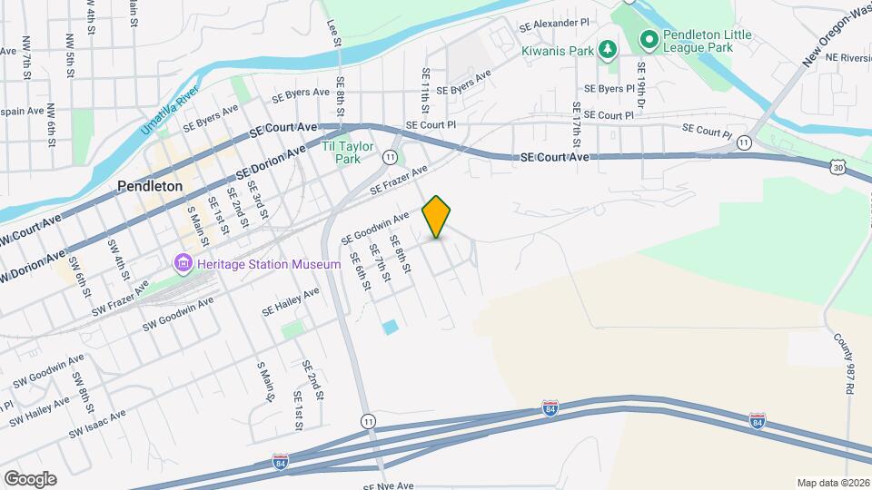 912 SE Hailey Ave Mapa y Detalles de la Ubicación