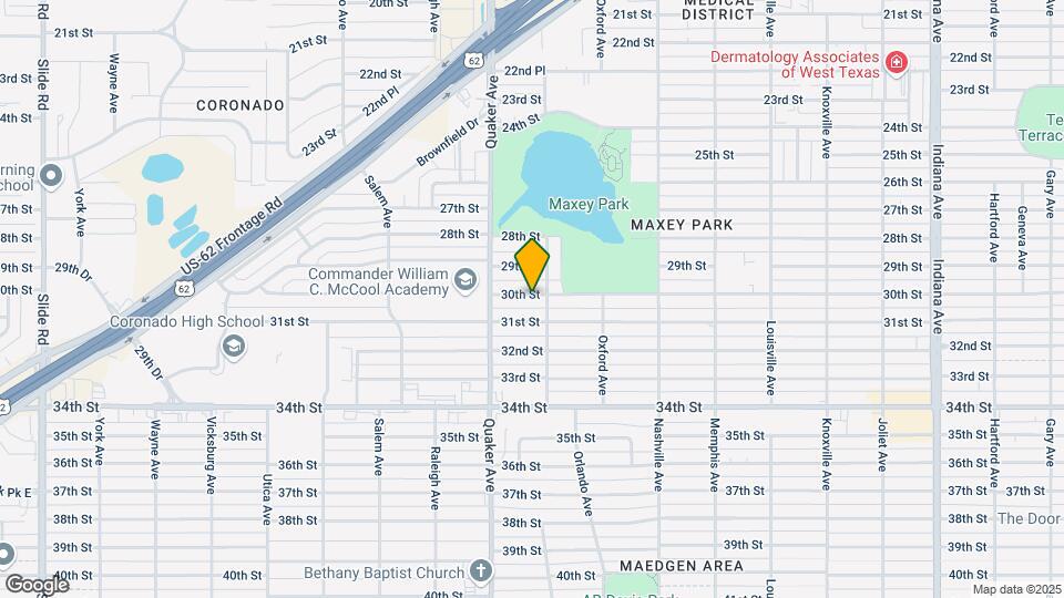 4305 30th St Map and Location Details