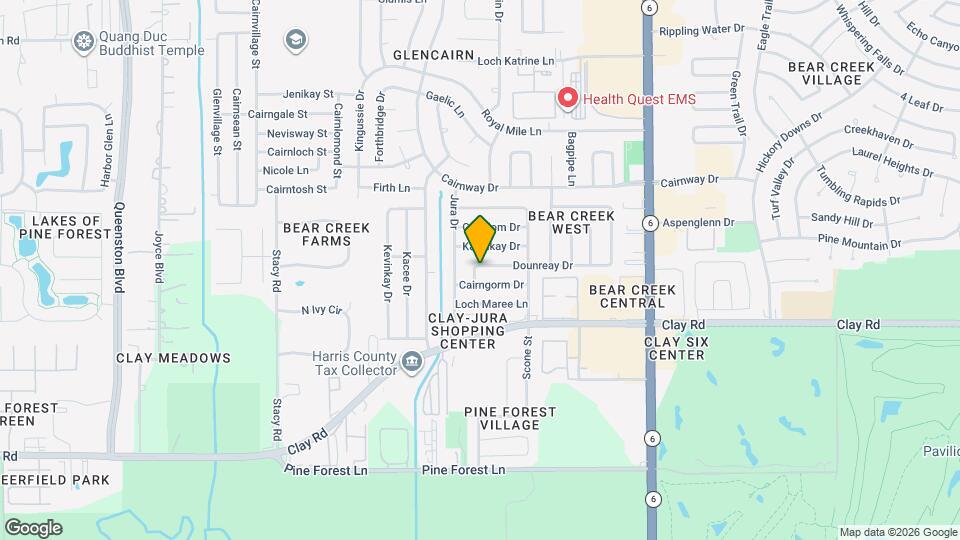 16615 Dounreay Dr Map and Location Details