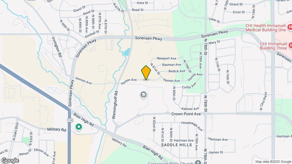 8303 Vernon Ave Map and Location Details