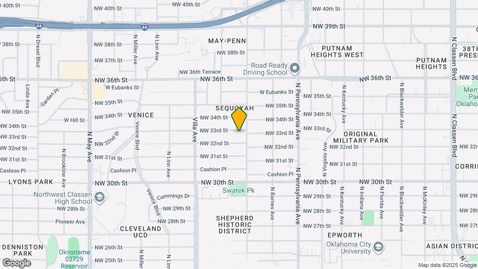 2312 NW 33rd St Map and Location Details