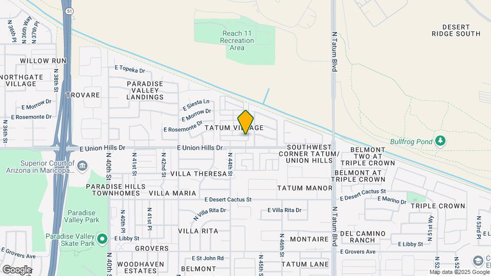 4390 E Renee Dr Map and Location Details