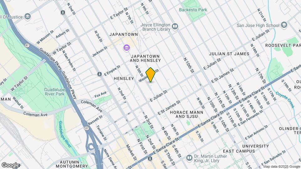 366 N 5th St Mapa y Detalles de la Ubicación