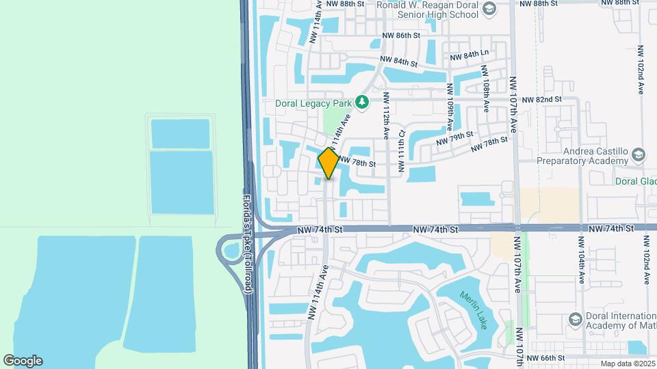 7670 NW 113th Path Map and Location Details