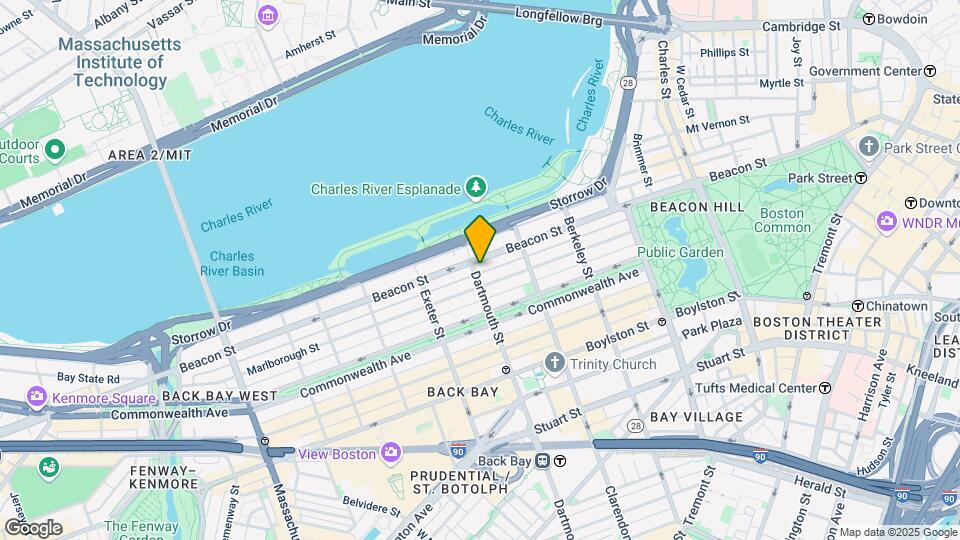 255 Beacon St Map and Location Details
