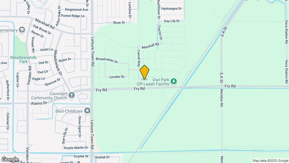 865 Broadfork Cir Map and Location Details