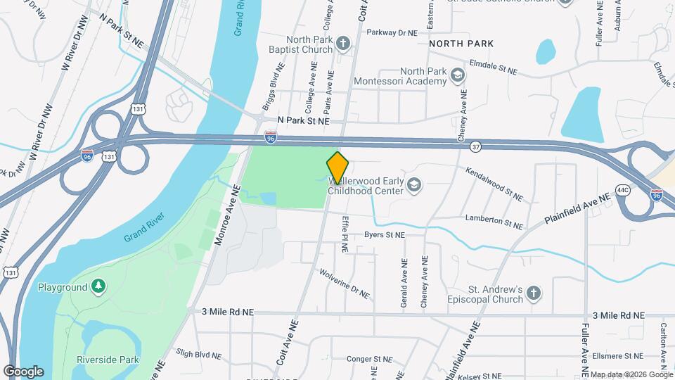 3104 Coit Ave NE Map and Location Details