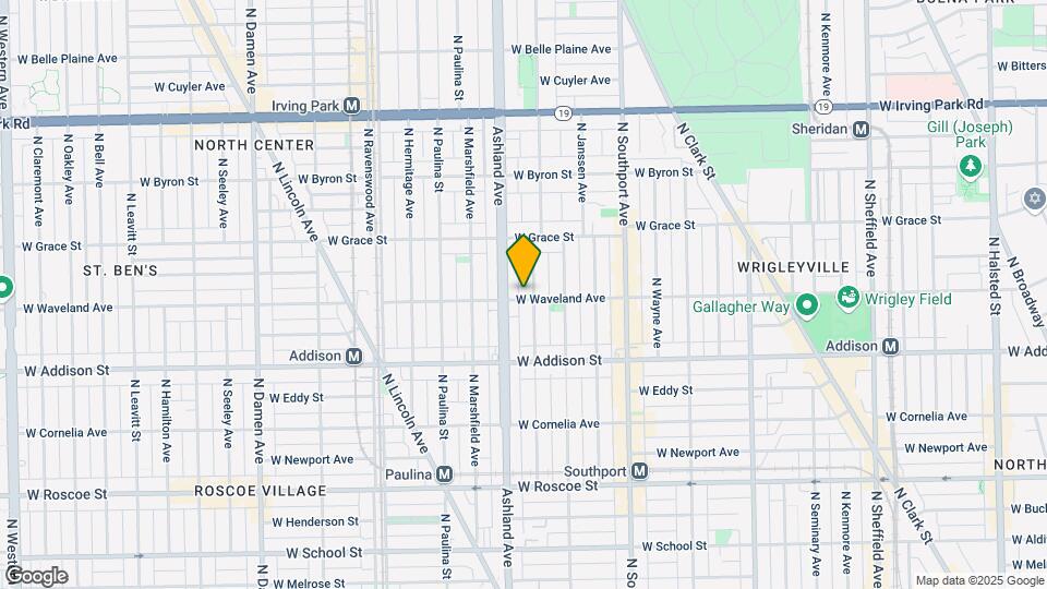 3700 N Bosworth Ave Map and Location Details