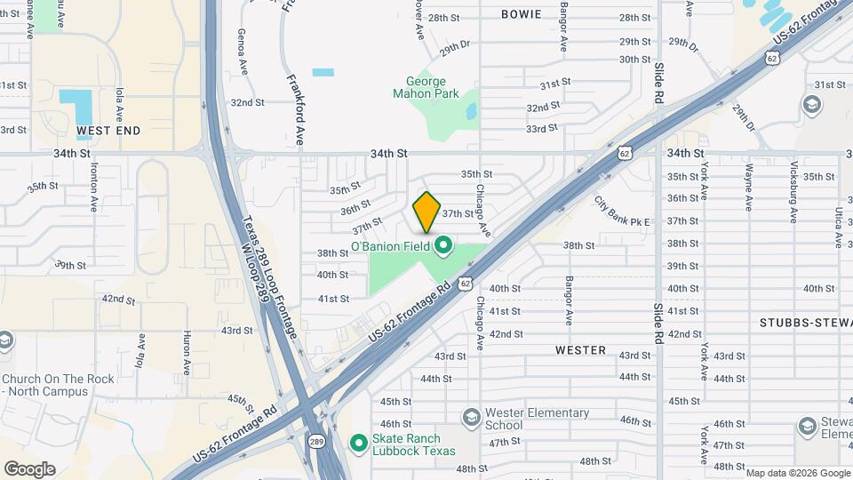 5613 38th St Map and Location Details