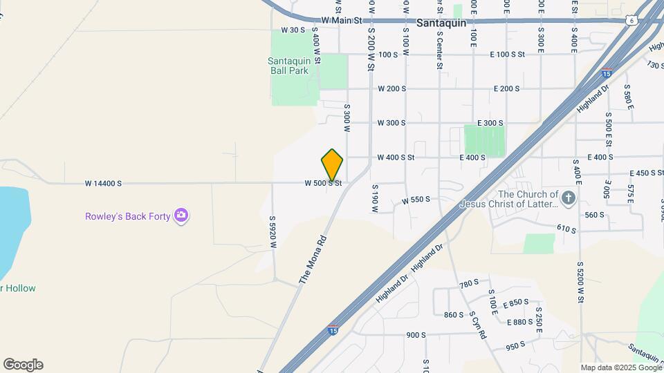 315 W 500 S St Map and Location Details