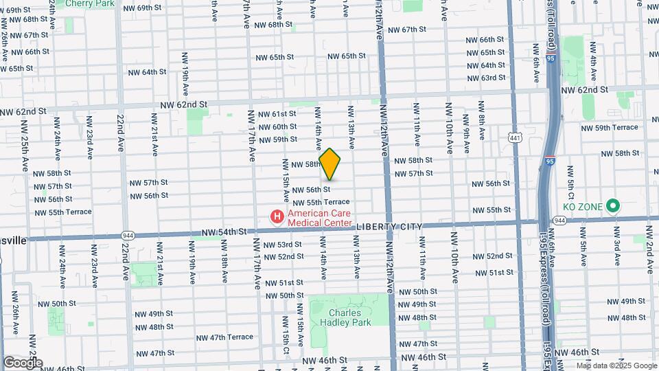 1381 NW 56th St Map and Location Details