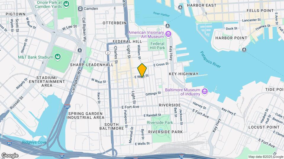 1206 William St Mapa y Detalles de la Ubicación