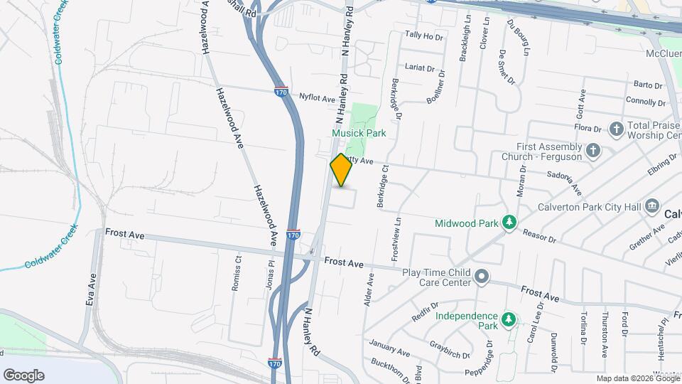 8616 Elwyn Dr Map and Location Details