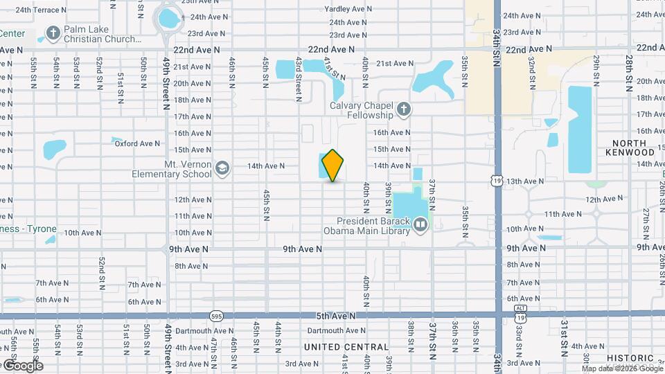 4136 13th Ave N Map and Location Details
