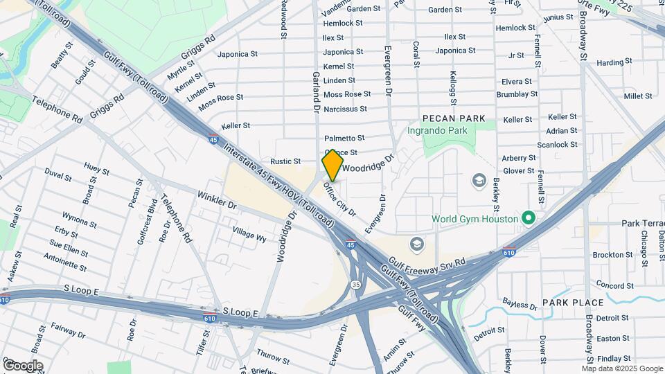 6906 Woodridge Row Dr Map and Location Details