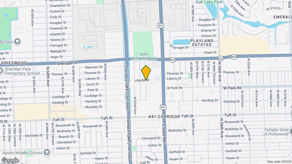 2221 N 61st Ave Map and Location Details