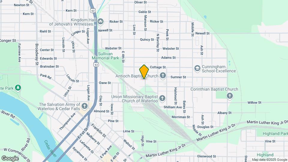 213 Manson St Map and Location Details