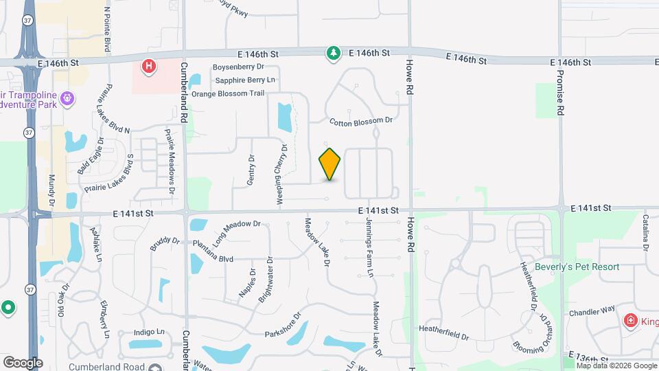 10275 Holly Berry Cir Mapa y Detalles de la Ubicación