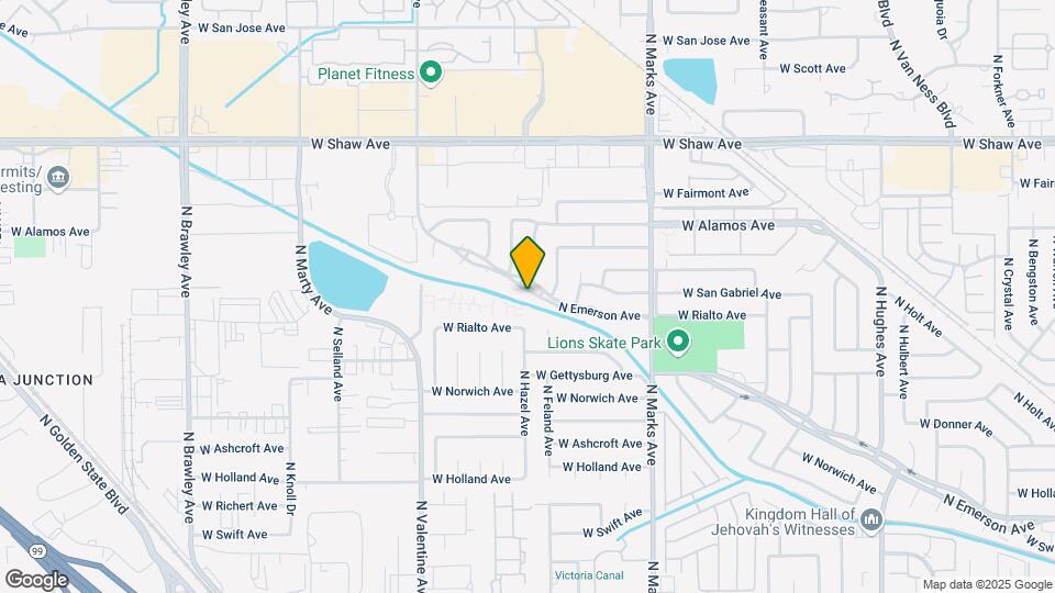 4573-4575 N Emerson Ave Mapa y Detalles de la Ubicación
