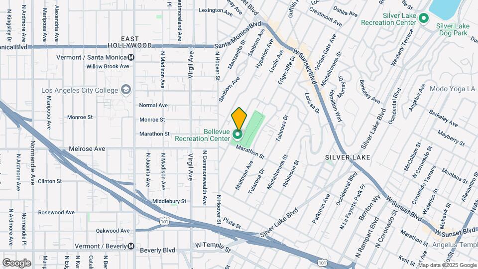 850 Lucile Ave Map and Location Details