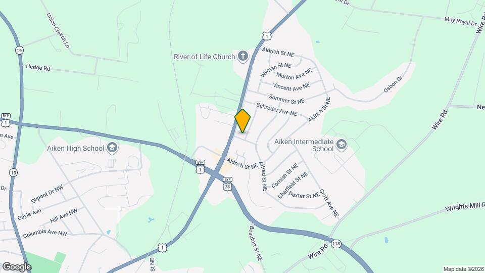 618 Yates St NE Mapa y Detalles de la Ubicación