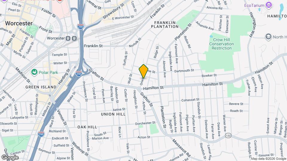 14 Orient St Map and Location Details