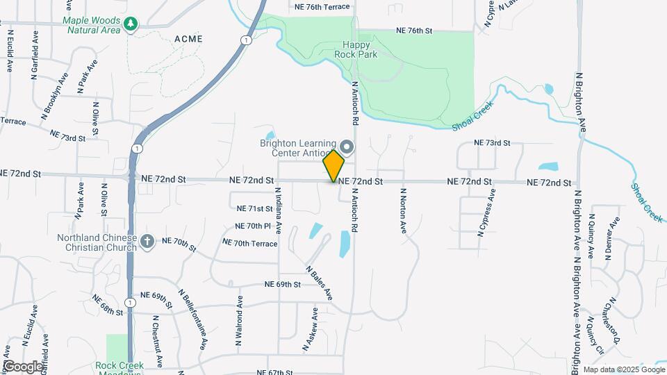 3701 NE 72nd St Map and Location Details