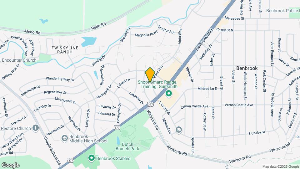 209 Vista Way Map and Location Details