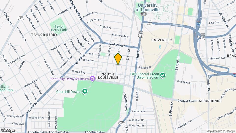 2907 S 5th St Map and Location Details