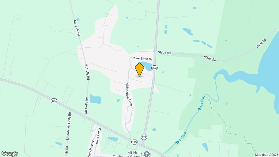 2070 Whispering Wind Ln Map and Location Details