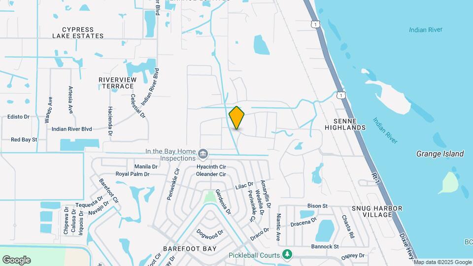 6404 Topaz Dr Map and Location Details