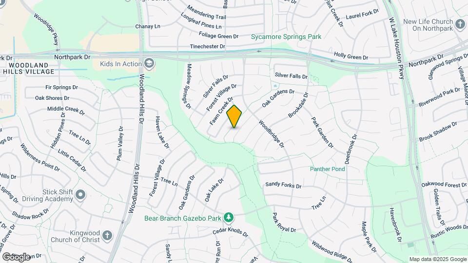 3815 Oak Gardens Dr Map and Location Details