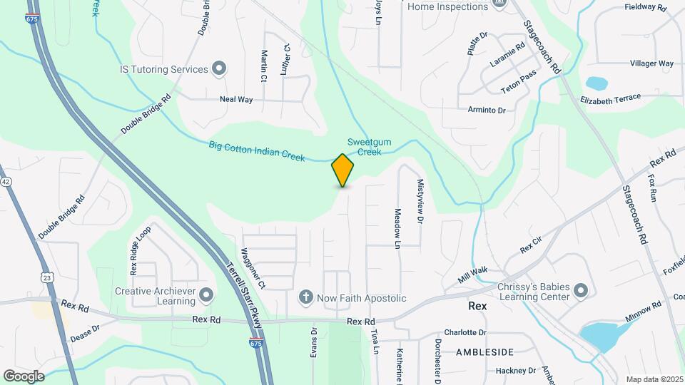 5781 Creekside Dr Map and Location Details