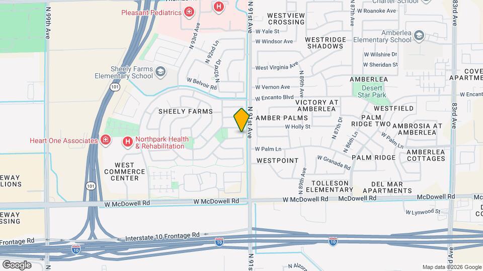 9108 W Hubbell St Map and Location Details