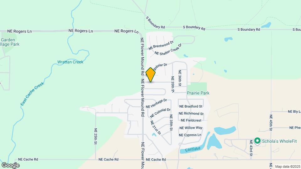 3007 NE Lancaster Ln Mapa y Detalles de la Ubicación