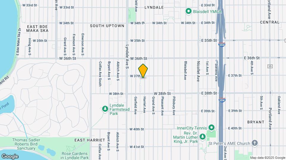 3708 Harriet Ave Mapa y Detalles de la Ubicación