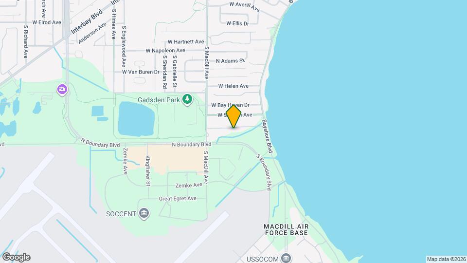 2858 Bayshore Trails Dr Map and Location Details