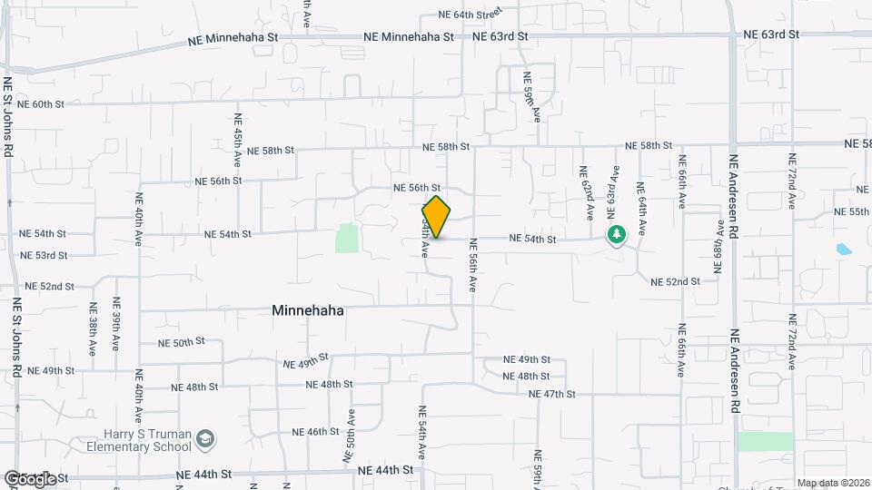 5409 NE 54th St Map and Location Details