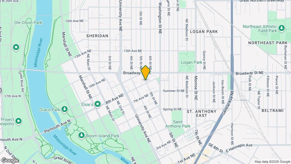 802 5th Street Northeast Mapa y Detalles de la Ubicación