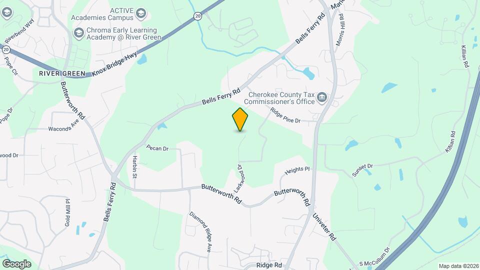 1571 Larkwood Dr Mapa y Detalles de la Ubicación