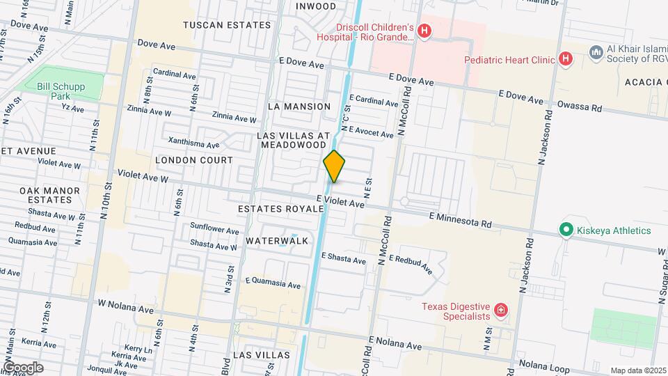 401 E Water Lilly Ave Map and Location Details