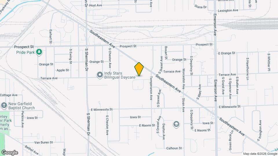 4332 Terrace Ave Map and Location Details