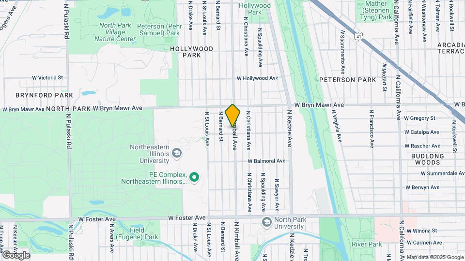 5504 N Kimball Ave Map and Location Details