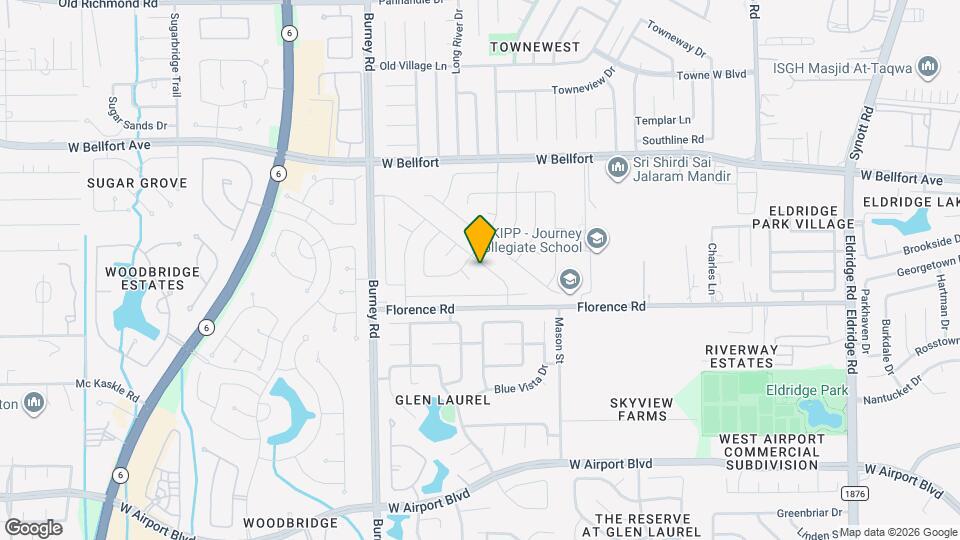 14027 Blue Falls Dr Map and Location Details