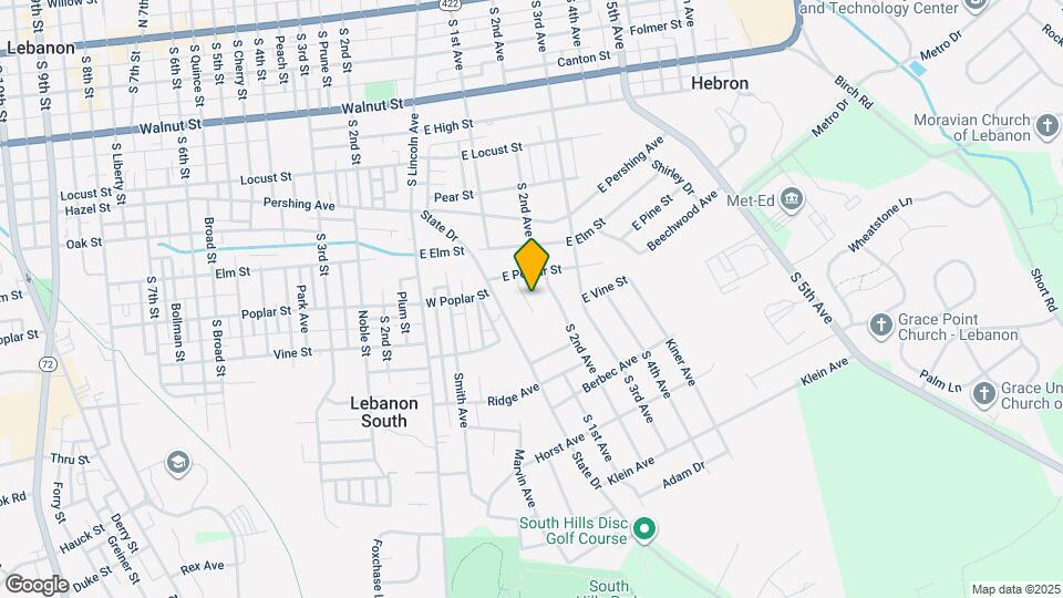 706 S 1st Ave Map and Location Details