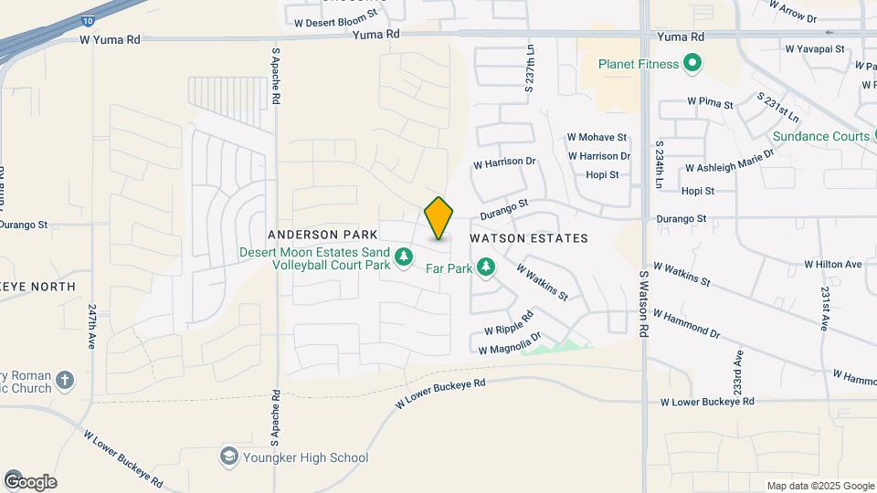 23950 W Hilton Ave Map and Location Details