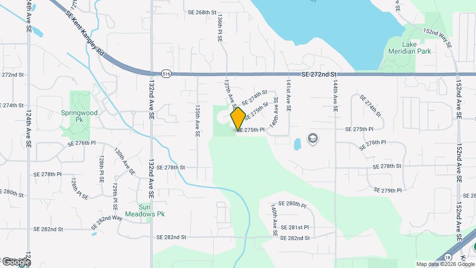 13701 SE 275th Pl Mapa y Detalles de la Ubicación